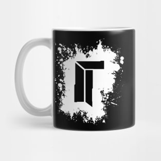 Titan Splat - White Mug